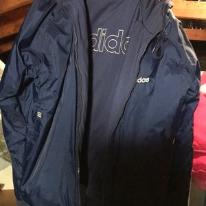 Reversible adidas puffer jacket